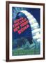 1933 Air Show Poster-null-Framed Art Print