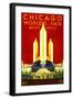 1933 Chicago World’s Fair-Vintage Poster-Framed Art Print