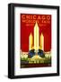 1933 Chicago World’s Fair-Vintage Poster-Framed Giclee Print