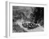 1933 MG J1 taking part in a West Hants Light Car Club Trial, Ibberton Hill, Dorset, 1930s-Bill Brunell-Framed Photographic Print