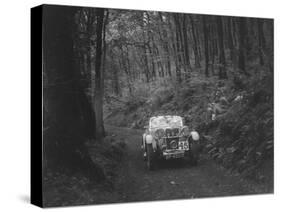 1933 Singer competing in the Mid Surrey AC Barnstaple Trial, 1934-Bill Brunell-Stretched Canvas