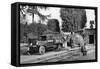 1934 Bedford 30Cwt WS Truck with an Elephant at Bristol Zoo, (C1934)-null-Framed Stretched Canvas