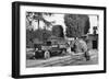 1934 Bedford 30Cwt WS Truck with an Elephant at Bristol Zoo, (C1934)-null-Framed Photographic Print