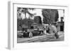 1934 Bedford 30Cwt WS Truck with an Elephant at Bristol Zoo, (C1934)-null-Framed Photographic Print