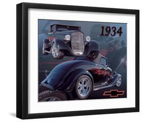 1934 Chevy-null-Framed Art Print