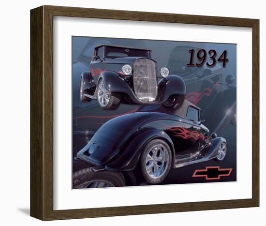 1934 Chevy-null-Framed Art Print