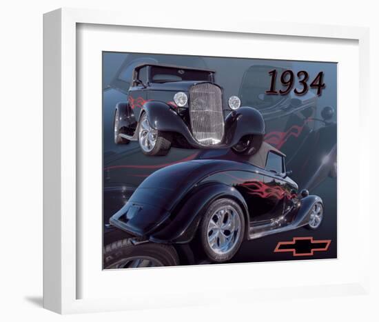 1934 Chevy-null-Framed Art Print