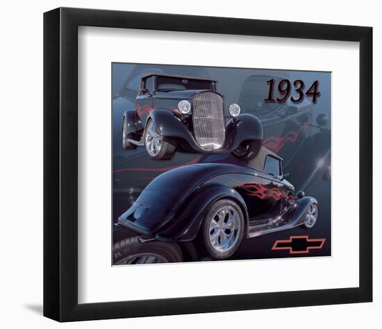 1934 Chevy-null-Framed Art Print