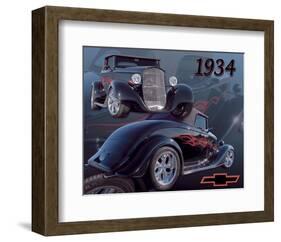 1934 Chevy-null-Framed Art Print