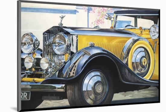 1934 Rolls Royce Phantom II-Graham Reynolds-Mounted Art Print