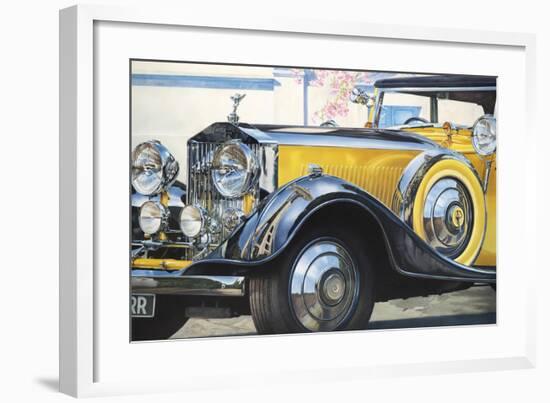 1934 Rolls Royce Phantom II-Graham Reynolds-Framed Art Print