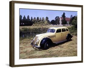 1935 Chrysler Airflow Car-null-Framed Photographic Print