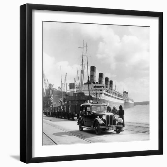 1935 Daimler Light 15, Late 1930S-null-Framed Photographic Print