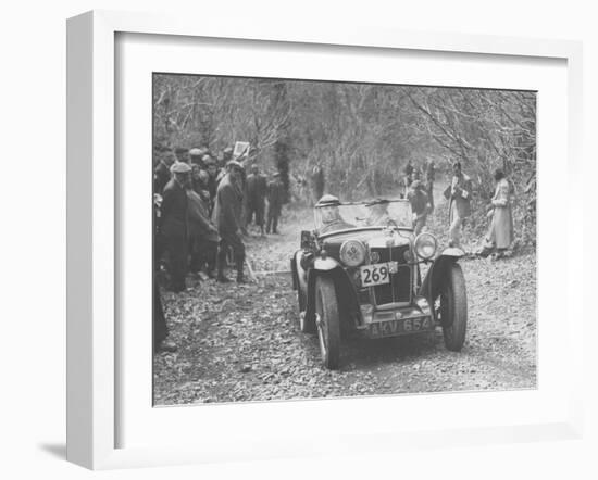 1935 MG PA Midget on the Mcc Land's End Trial, 1939-null-Framed Photographic Print