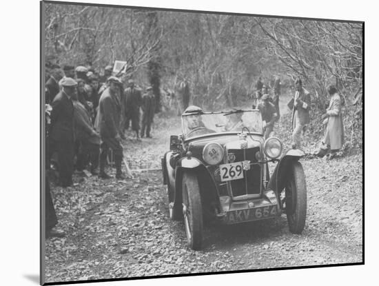 1935 MG PA Midget on the Mcc Land's End Trial, 1939-null-Mounted Photographic Print