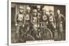 1935 Motorcyle Race Team-null-Stretched Canvas