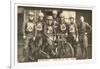 1935 Motorcyle Race Team-null-Framed Art Print