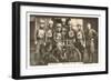 1935 Motorcyle Race Team-null-Framed Art Print