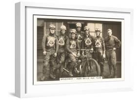 1935 Motorcyle Race Team-null-Framed Art Print