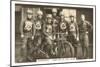 1935 Motorcyle Race Team-null-Mounted Art Print