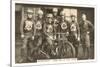 1935 Motorcyle Race Team-null-Stretched Canvas