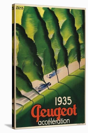 1935 Peugeot Acceleration-null-Stretched Canvas