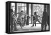 1936 Berlin Olympic Games' Men's Team Foil Fencing-null-Framed Stretched Canvas