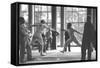 1936 Berlin Olympic Games' Men's Team Foil Fencing-null-Framed Stretched Canvas