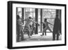 1936 Berlin Olympic Games' Men's Team Foil Fencing-null-Framed Premium Photographic Print
