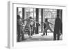 1936 Berlin Olympic Games' Men's Team Foil Fencing-null-Framed Premium Photographic Print