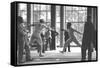 1936 Berlin Olympic Games' Men's Team Foil Fencing-null-Framed Stretched Canvas