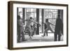 1936 Berlin Olympic Games' Men's Team Foil Fencing-null-Framed Photographic Print