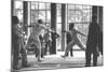 1936 Berlin Olympic Games' Men's Team Foil Fencing-null-Mounted Photographic Print