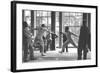 1936 Berlin Olympic Games' Men's Team Foil Fencing-null-Framed Photographic Print