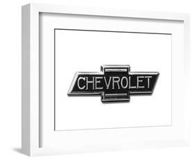 1936 Chevrolet-Bowtie-null-Framed Art Print