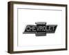 1936 Chevrolet-Bowtie-null-Framed Art Print