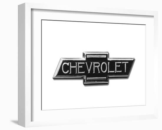 1936 Chevrolet-Bowtie-null-Framed Art Print