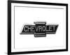 1936 Chevrolet-Bowtie-null-Framed Art Print