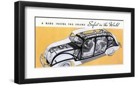 1936 Chrysler Airflow-null-Framed Art Print