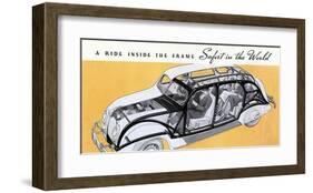 1936 Chrysler Airflow-null-Framed Art Print