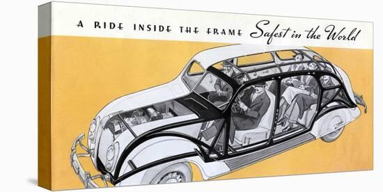 1936 Chrysler Airflow-null-Stretched Canvas