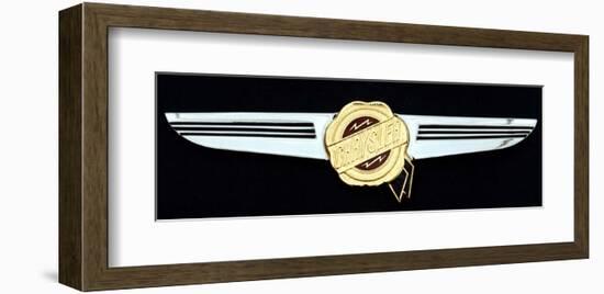 1936 Chrysler Emblem-null-Framed Art Print