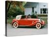 1936 Mercedes Benz 500K Sedanca Drophead-null-Stretched Canvas