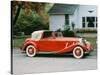1936 Mercedes Benz 500K Sedanca Drophead-null-Stretched Canvas