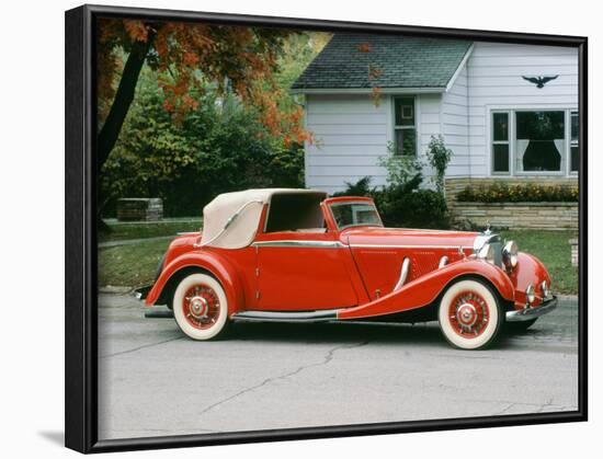 1936 Mercedes Benz 500K Sedanca Drophead-null-Framed Photographic Print