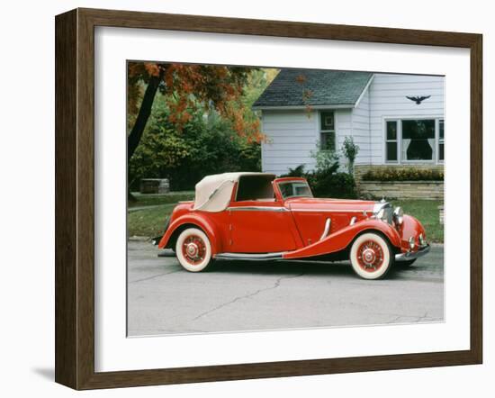 1936 Mercedes Benz 500K Sedanca Drophead-null-Framed Photographic Print