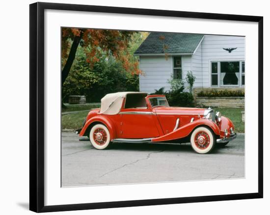 1936 Mercedes Benz 500K Sedanca Drophead-null-Framed Photographic Print