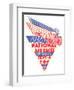 1936 National Air Races Logo-null-Framed Art Print