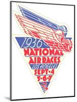 1936 National Air Races Logo-null-Mounted Art Print