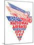 1936 National Air Races Logo-null-Mounted Art Print